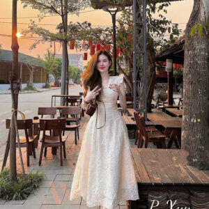 XIN MỜI QUÝ KHÁCH LỰA CHỌN vay ren trang dang xoe daily style